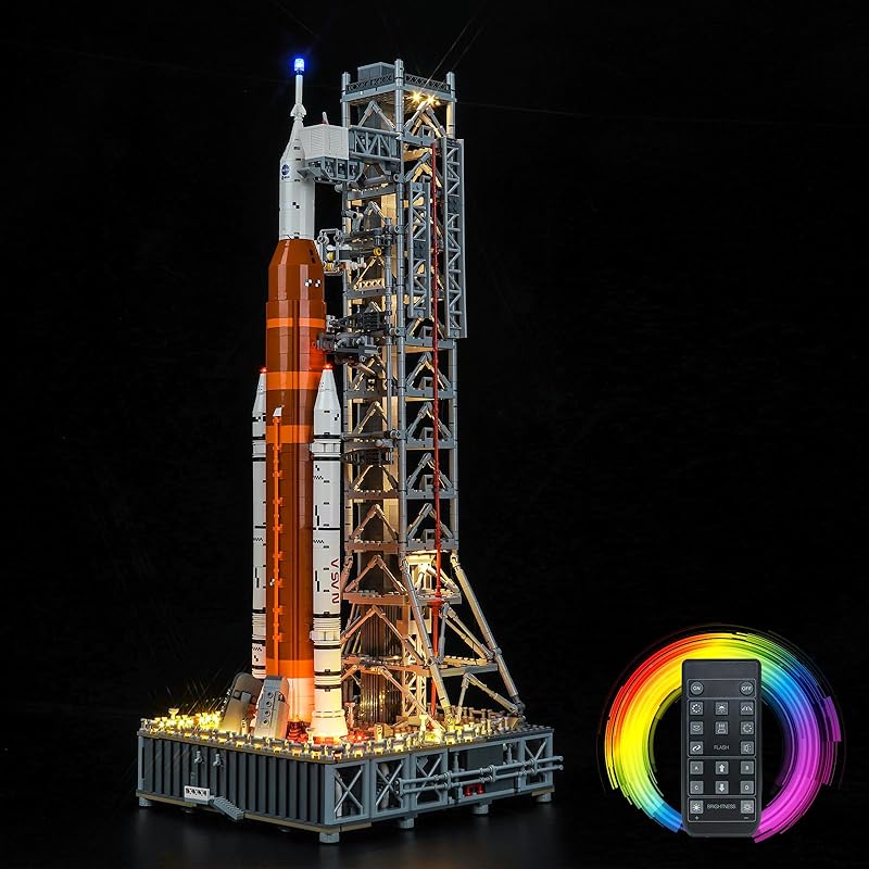 BrickBling LED Light for Lego 10341 NASA Artemis Space Launch System, Bricks Not Included (Classic Version Light)