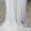 Fairy Fog Yarn Mesh Fabric White Lace Soft Gauze Clothing Wedding Decoration Photography Background Photo Fabric