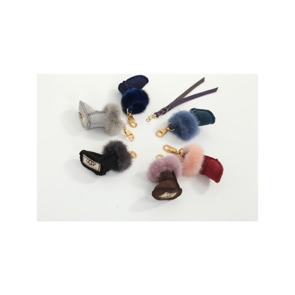 

THEHEE UGG Mink Keyring gray