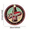 Dr Pepper Vintage Kovové Nástěnné Umění Retro Kuchyňský Barový Znak Dekorace Nerezavějící