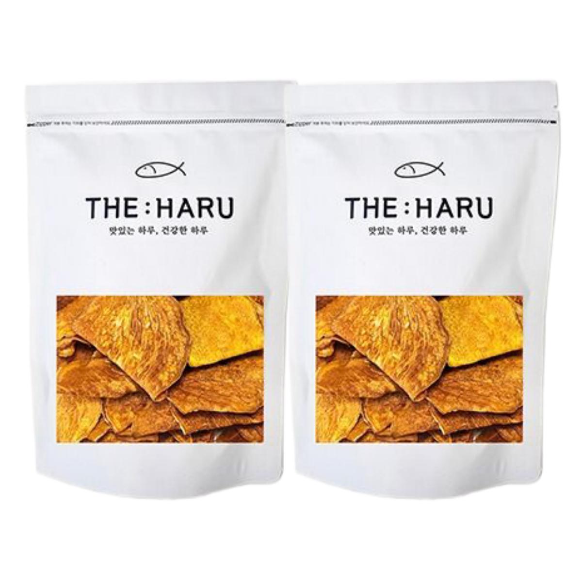 TheHaru Chips de Patate Douce Mattang Croquantes Glacées Sucrées 180g x 2 Paquets