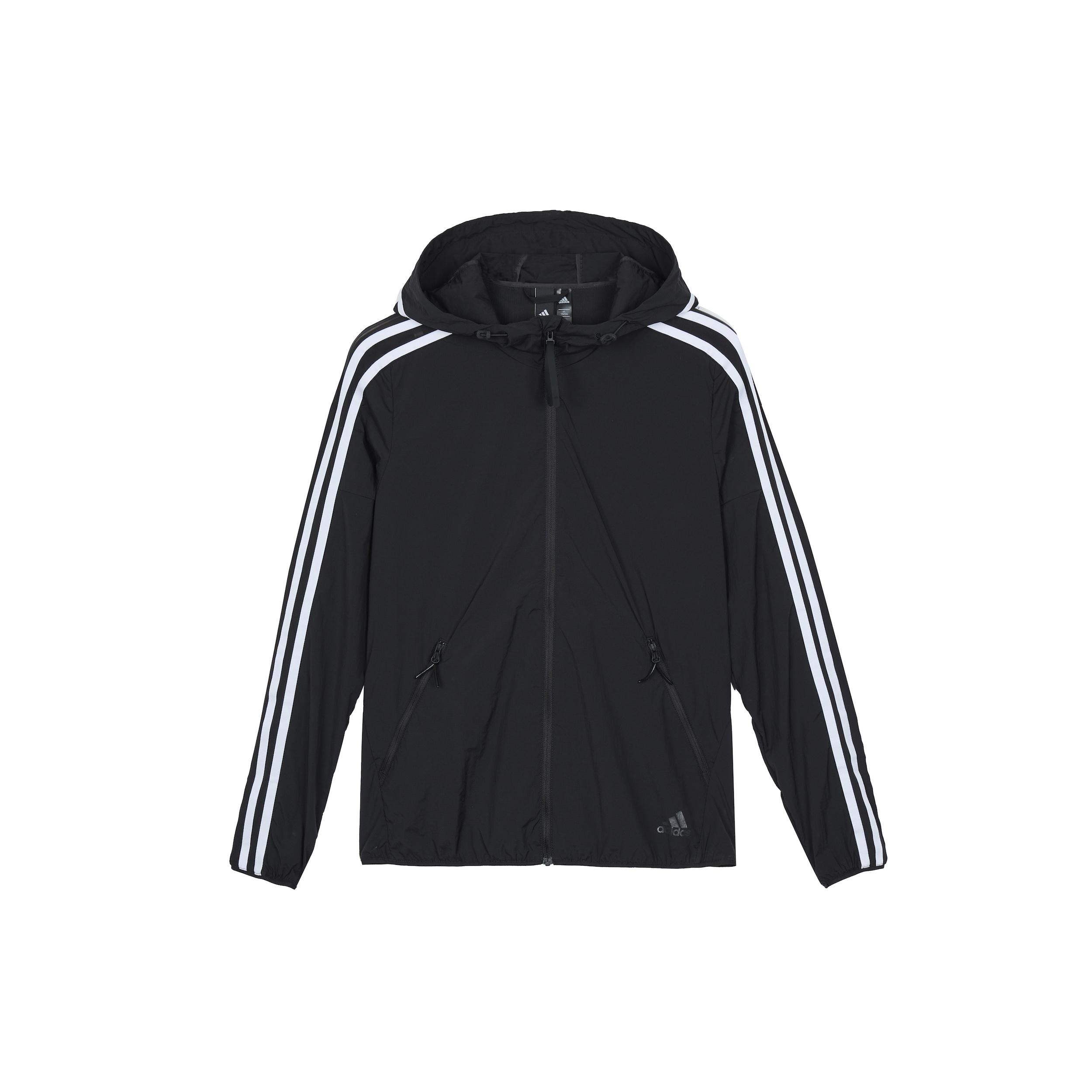 (WMNS) adidas Windbreaker 3S Jacket Black Women s FT2888 M