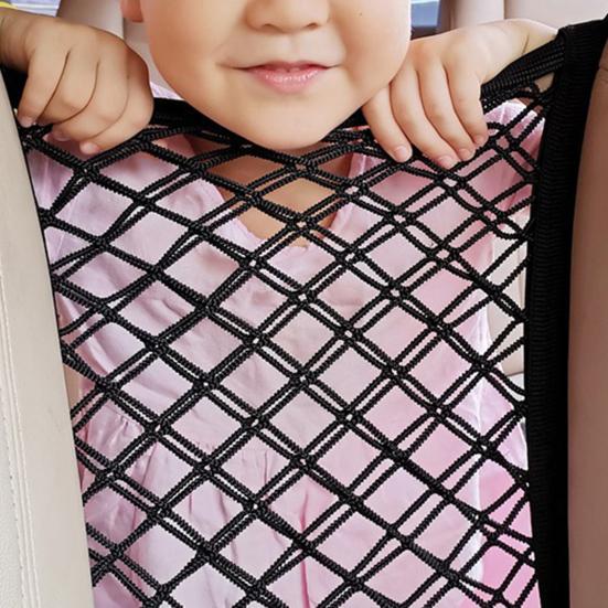Car Seat Gap Storage Bag Mesh Netting Car Pouch Car Interior