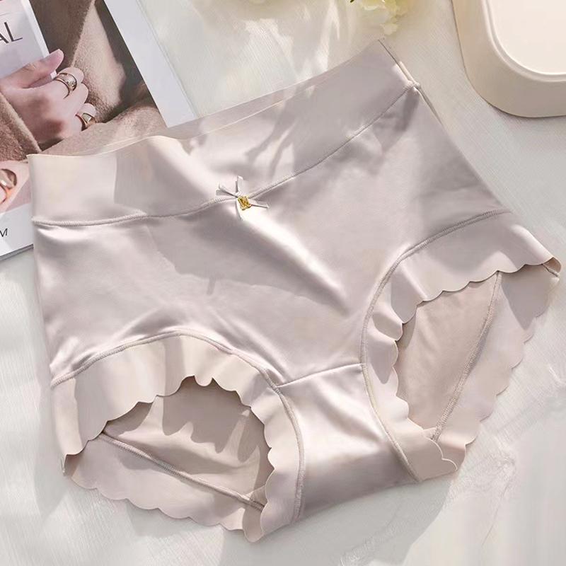 1Pc Nylon Briefs Panties Shiny Underwear Silky Vintage Satin Womens Knickers