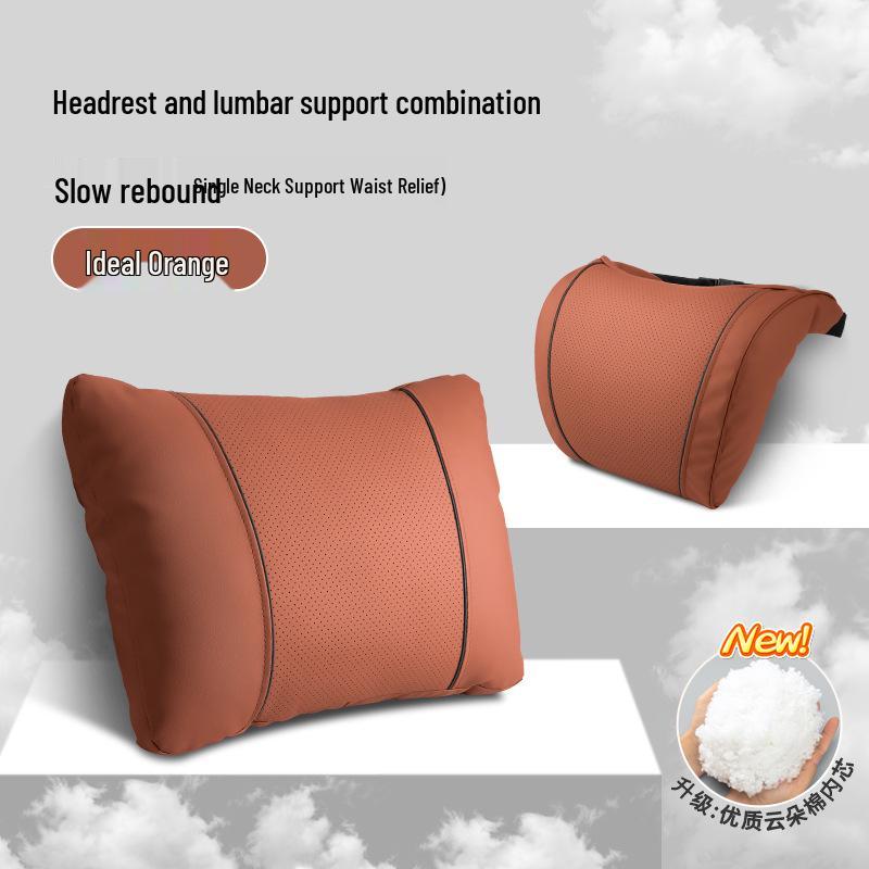 Toyota Headrest Pillow & Lumbar Support for Highlander Camry Avalon Levin RAV4 Wildlander