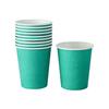 100 ks jednorázových papírových kelímků Dětské barevné 9 oz 250 ml barvitelné a pitelné papírové kelímky