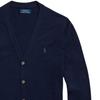 Polo Ralph Lauren FW25 Small Pony Logo Embroidered Cotton Linen Blend Single-Breasted Long Sleeve Knit Sweater Men sweater MNPOSWE16821493-400