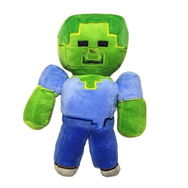 Ender Dragon and Zombie Steve Minecraft Plush Toy - Squid Doll Stuffed Animal