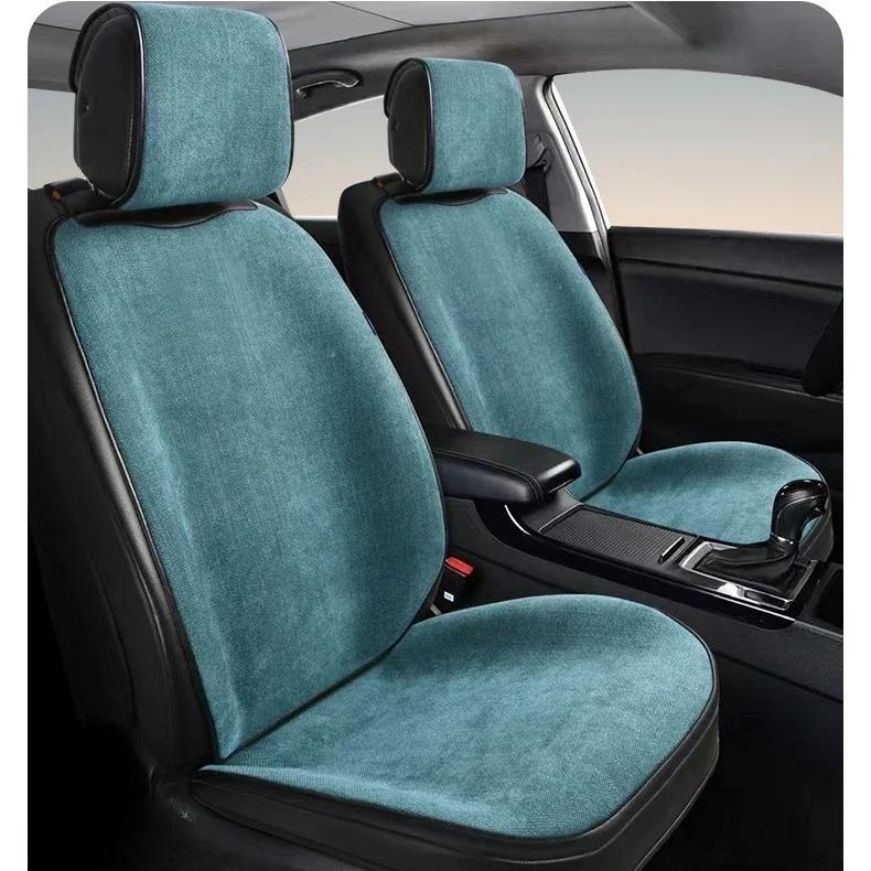 Universal Car Seat Cover Four Season Auto Flax Breathable Seat Covers for Car Seats Cover Protection Cars Accessories