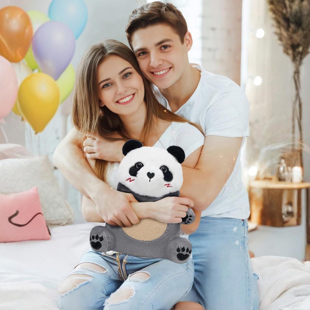 OLAOLA Plush Animal Panda Body Cute Toy Doll Approximately 35cm Soft and Perfect for Sleeping Soothing and Perfect As a or Christmas Gift Pillow,