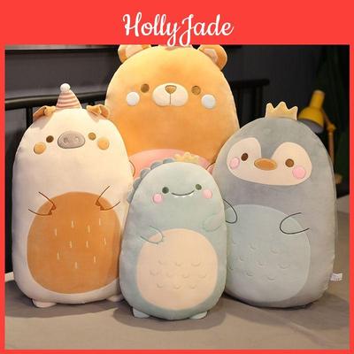 Adorable Dinosaur Plushie Bear And Penguin Plush Toy For Girls Soft And Safe Comfort