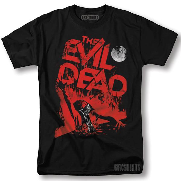 The Evil Dead Shirt Horror Movie Vintage Graphic Design T-Shirt XXXL