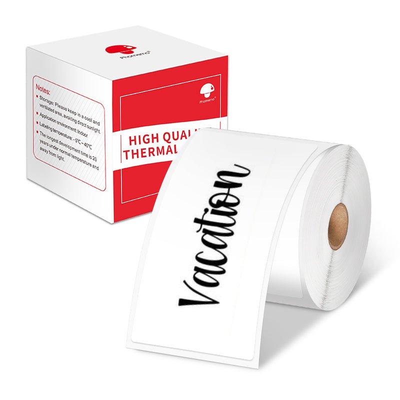Phomemo M110 Thermodruck-Etikettenpapier: Selbstklebende, wasserdichte Preisschilder für Schmuck & Bekleidungsetiketten