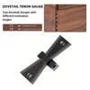 Dovetail Marker Scriber Woodworking Joint Gauge Hole Locator 1:5 & 1:8 Jigs Templates Woodworking Tool Parts