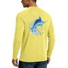 Men's Long Sleeve Sun Protection Shirt UPF50+ UV Resistant Lightweight Stretch Outdoor Fishing Running Sports Top