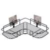 Punch-Free Bathroom Corner Shelf, Triangle Wall-Mounted Rack