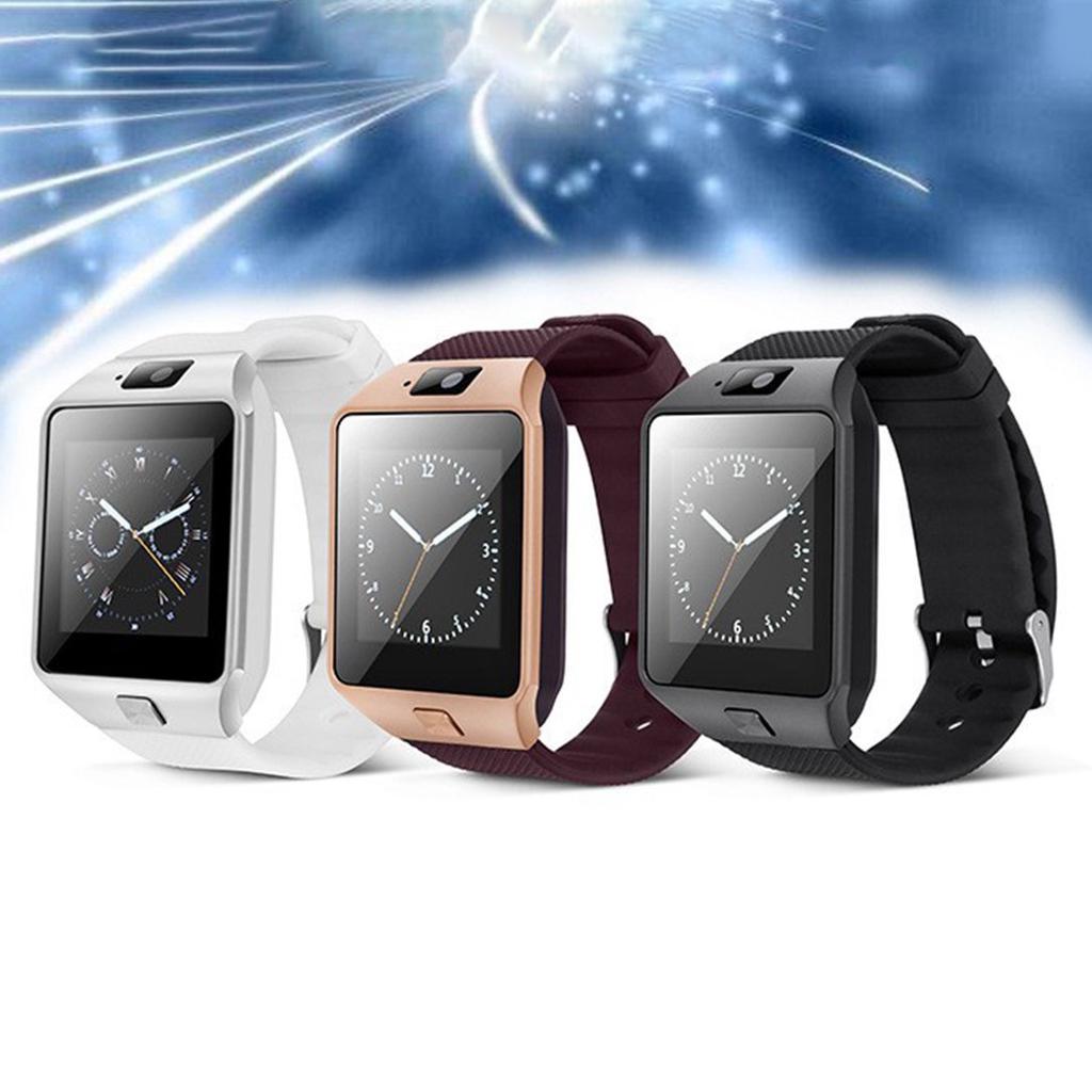 Buy Smart Watch Dz09 Gold Silver Smartwatch For Ios For Android Sim