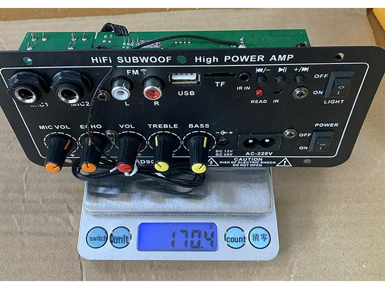 Home & Outdoor Bluetooth Karaoke Car Audio Subwoofer Amplifier Board