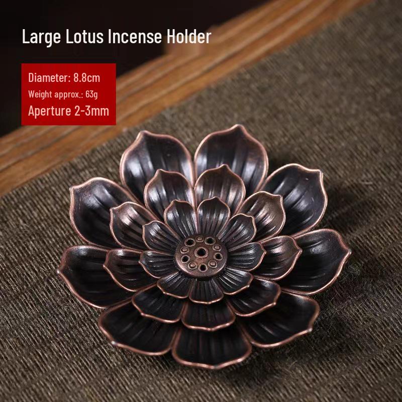 Kodo Multi-Hole Gourd & Water Drop Incense Holders: Turtle, Zen Lotus, Dragon Soaring Designs