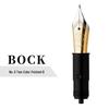 German SCHMIDT Bock Gold-Plated Silver Nib Fountain Pen Set FH241/FH452