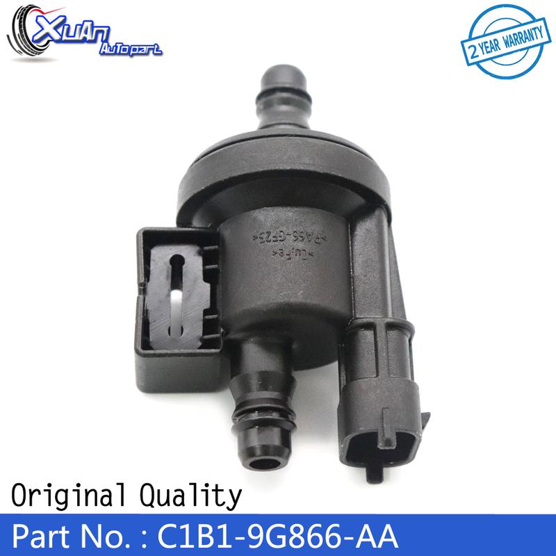 

XUAN C1B1-9G866-AA New Purifying Exhaust Steam Solenoid Valve Fuel Evaporation Purge Valve For Ford Fiesta Focus Jaguar