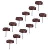 100pcs Furniture Sofa Chair Table Bottom  or Glides Anti slip Nails Pads 14mm*4mm