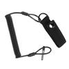 Cordão de Segurança de Mola para Ferramenta de Disparo Anti-Perda Resistente a Cortes Nylon Cordão de Câmera Corda para Acessórios de Caça ao Ar Livre