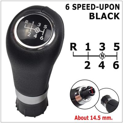 Manual 6 Speed Car Shift Gear Stick Knob For Mercedes/Benz W203 S203 CL203 W209 W204 C204 C63 C300 C250 W207 Gear Stick Knob