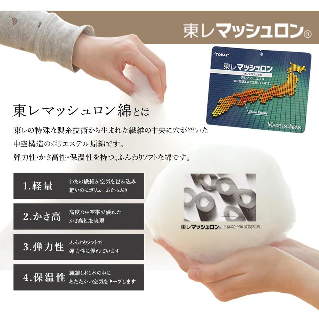 IKEHIKO Kotatsu Futon, Rectangular, Koyomi, Approx. 205 X 245cm, Rose, Japanese Thick Blanket, Made In Japan, Rabbit Pattern #5965139