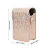 PU Leather Streamer Drawing Camera Portable Bag Case Protective Pouch Cover with Shoulder Strap For Instax mini LiPlay