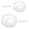 6pcs Door Handle Bumper Pad Self Adhesive Transparent Silicone Wall Protector Anti Bump Washable Reusable Round Door Stopper