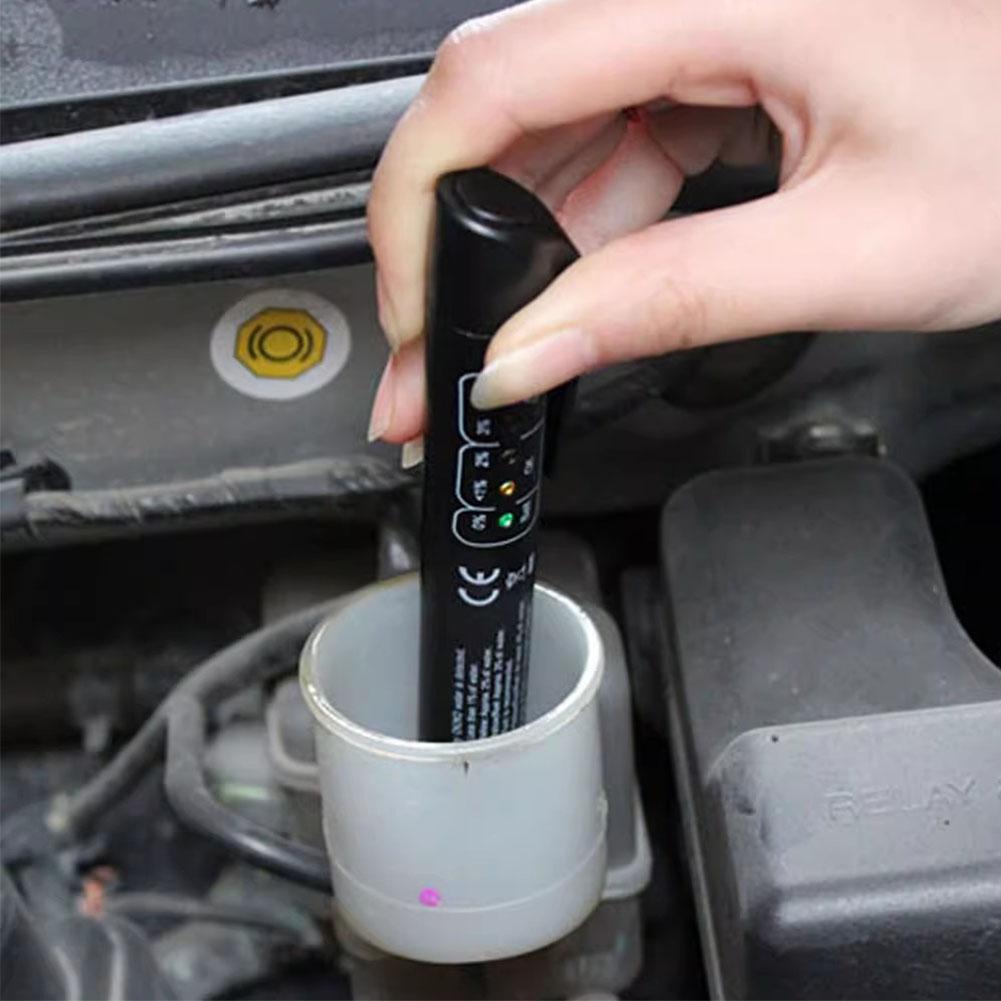 Electronic Brake Fluid Tester Pen Universal Brake Fluid Testing Tool Oil Moisture Meters Car Oil Quality Testing Pen With LED