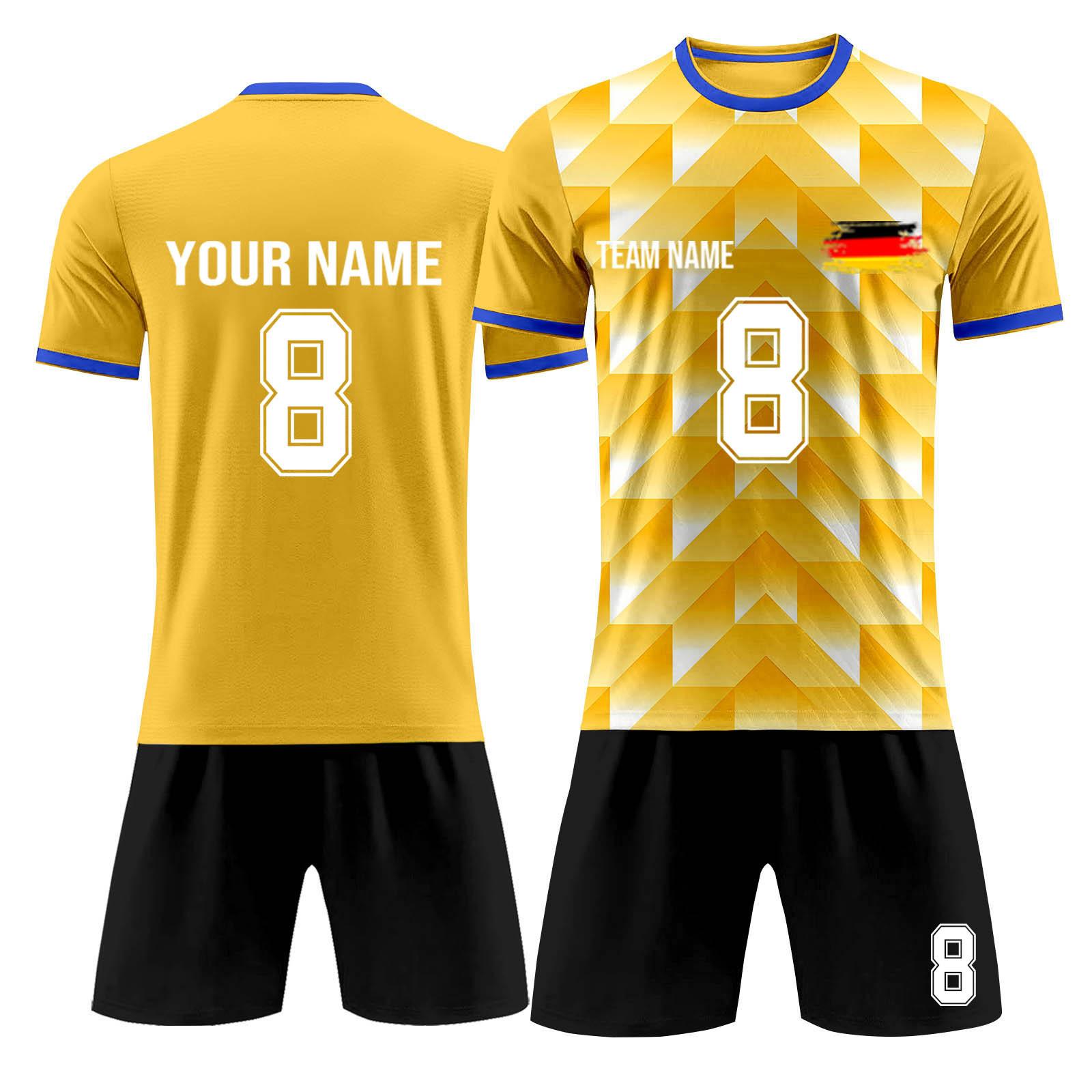 

Индивидуальный комплект из двух предметов для взрослого и детского футбола 120 жёлтый