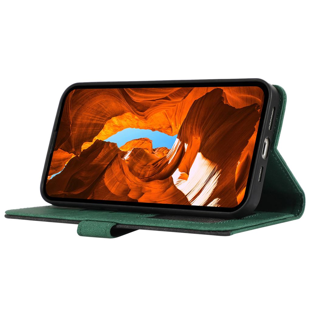 ABEEL For Honor 400 Case Color Splicing Leather Flip Phone Cover RFID Blocking