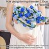 Multicolored Pointed-Angled Rose Bouquet Blankets Hand-Knitted Crocheted Rose Sofa Blankets Wedding Valentine Girlfriend Gifts