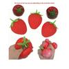 1pc Oversized Strawberry Squeeze Toy, Realistic Stress Relief Ball, Creative Decompression Gadget