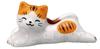 Yakushi Kiln Cat Biyori Chopstick Rest Set of 3 (Tiger)