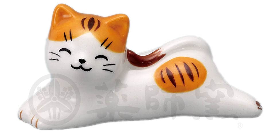 

Набор подставок для палочек Yakushi Kiln Cat Biyori, 3 шт. (тигр)