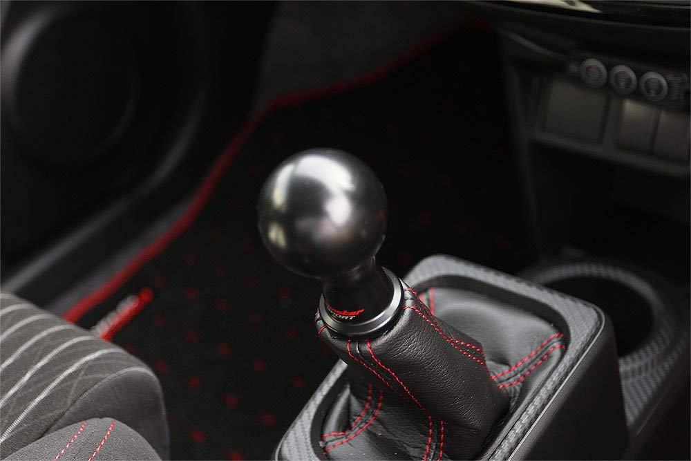 MONSTER SPORT Shift Knob Type A Insert for Alto Works HA36S and other MT (Spherical) / Black, Type, vehicles, 831111-7350M