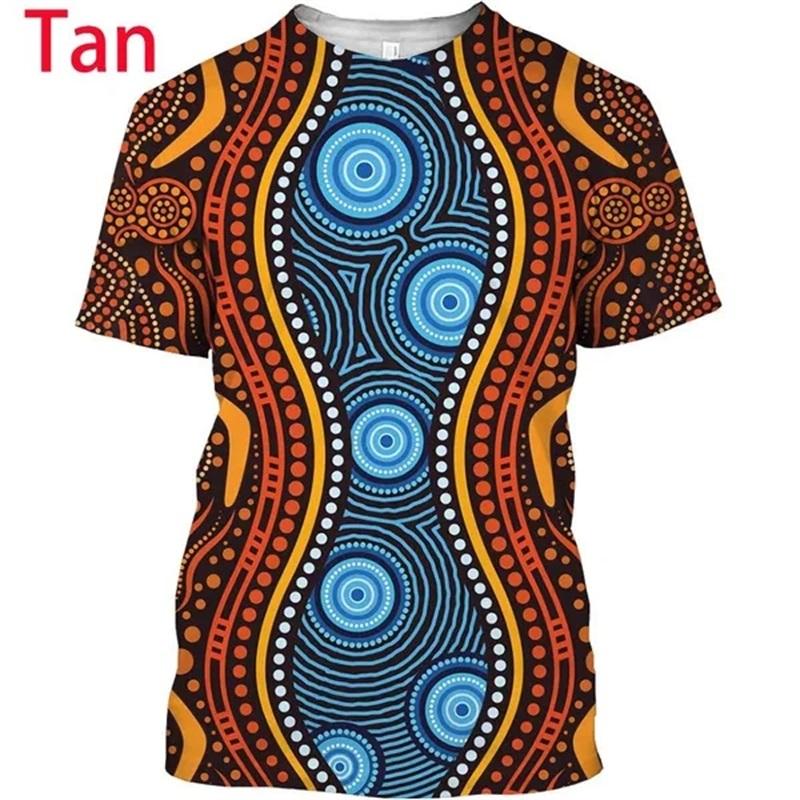 Aboriginal Indigenous Turtle Dot Painting T Shirt For Men Women Vertigo Hypnotic Vortex Funny Short Sleeved Tee Tops