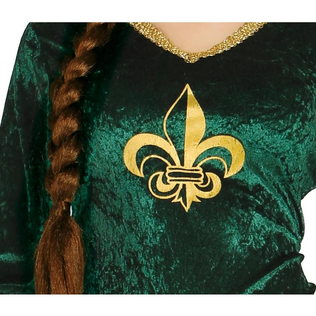 Fiestas Guirca Womens/Ladies Medieval Queen Costume Dress