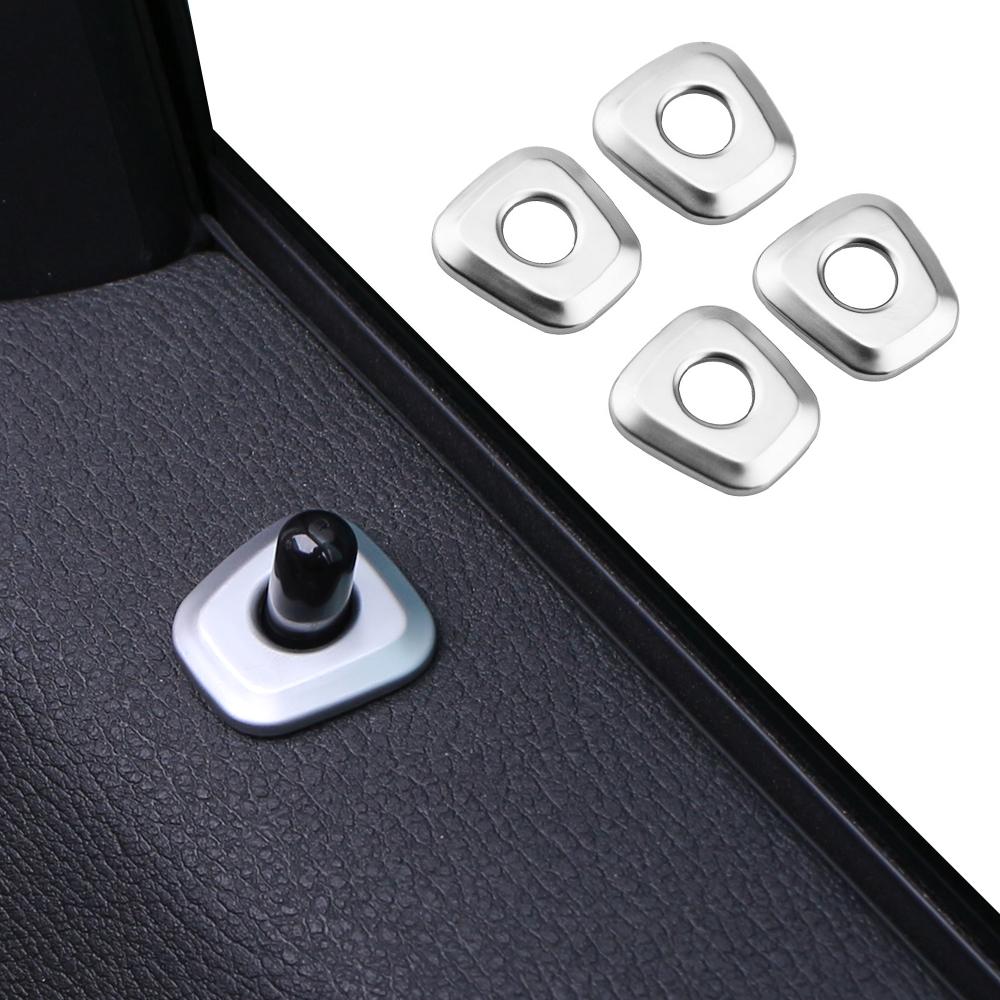 

4 шт./компл. ABS автомобильный дверной замок, кнопка подъема панели, накладка, наклейка для BMW X1 F48 2016-2022