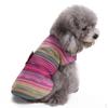 British Style Plaid Strip Coat Dog Jackets for Winter Windproof Weather