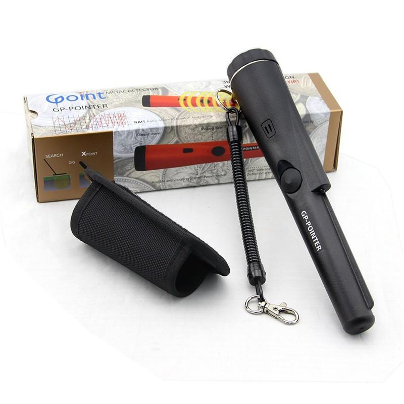 Gp Pointer Metal Detector With Vibration Sound Alarm Handheld Metal Search Device For Treasure Hunting