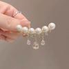 Luxurious Pearl Tassel Teardrop Brooch – Elegant Corsage Pin for Women