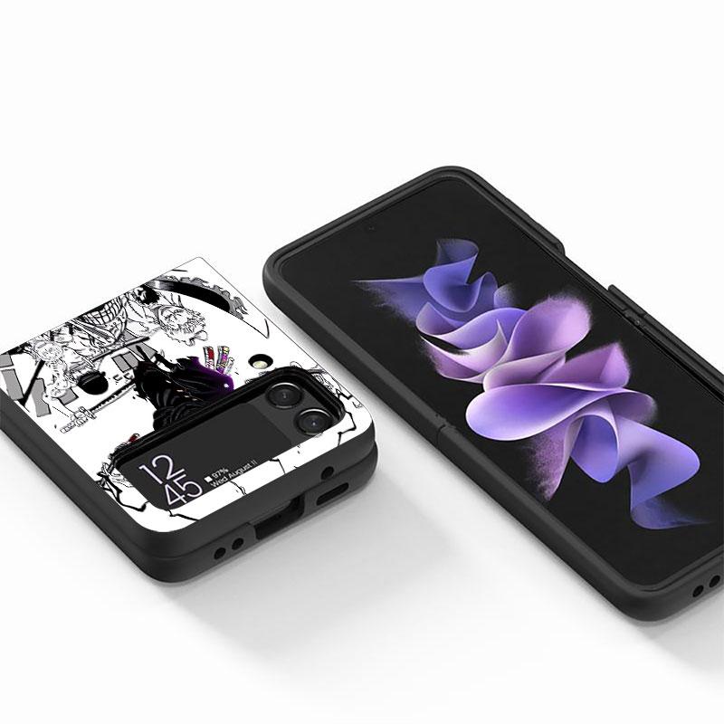 Back Cover Case for Samsung Galaxy Z FLIP 6 Z Flip Z Flip 5 Z Flip 3 Anime One Pieces