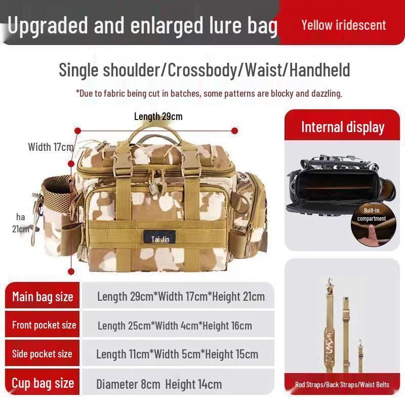 Multi-functional Waterproof Fishing Gear Storage Waist Pack