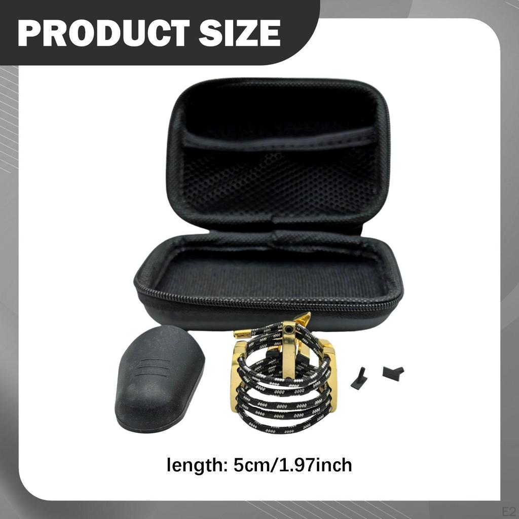 Alto, Soprano And Tenor Saxophone Ligature, Metal String Attachment, Compact Accessory Suitable for