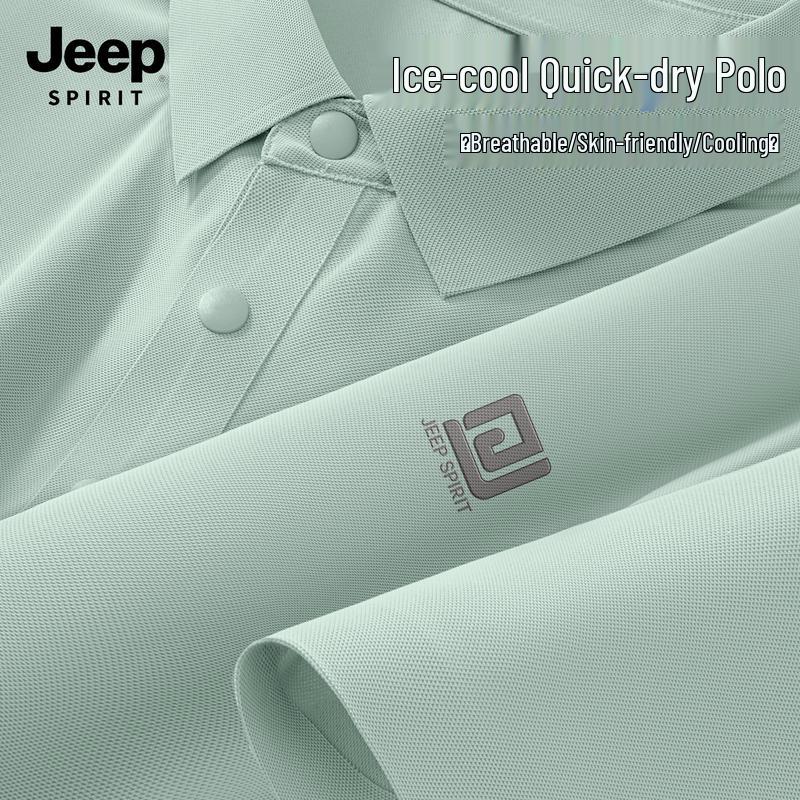 JEEP SPIRIT Men s Cooling Quick-Dry Polo Shirt M