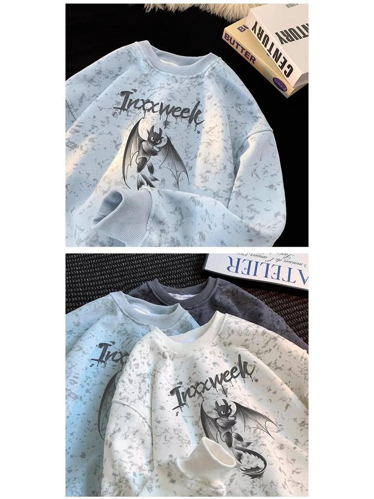 Unisex Hong Kong Tie-Dye Hoodie: Trendy, Casual, and Versatile Fashion for Couples